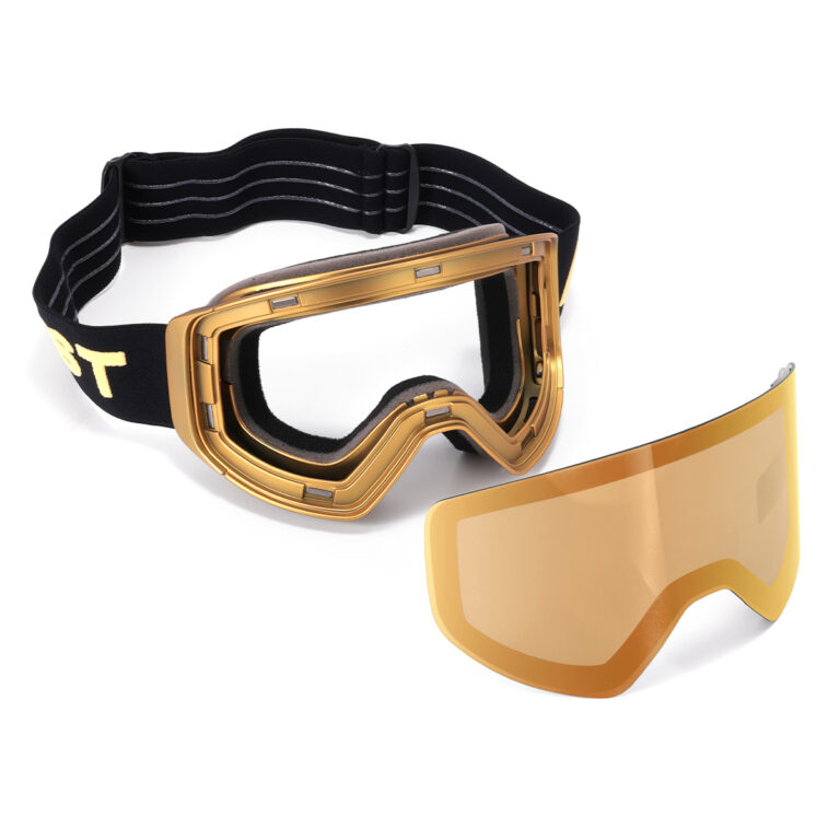 Gust Creator Gouden skibril met magnetische lens