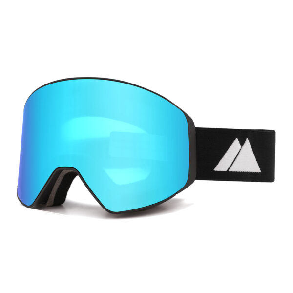 Creator Pro Zwart Blauwe Skibril