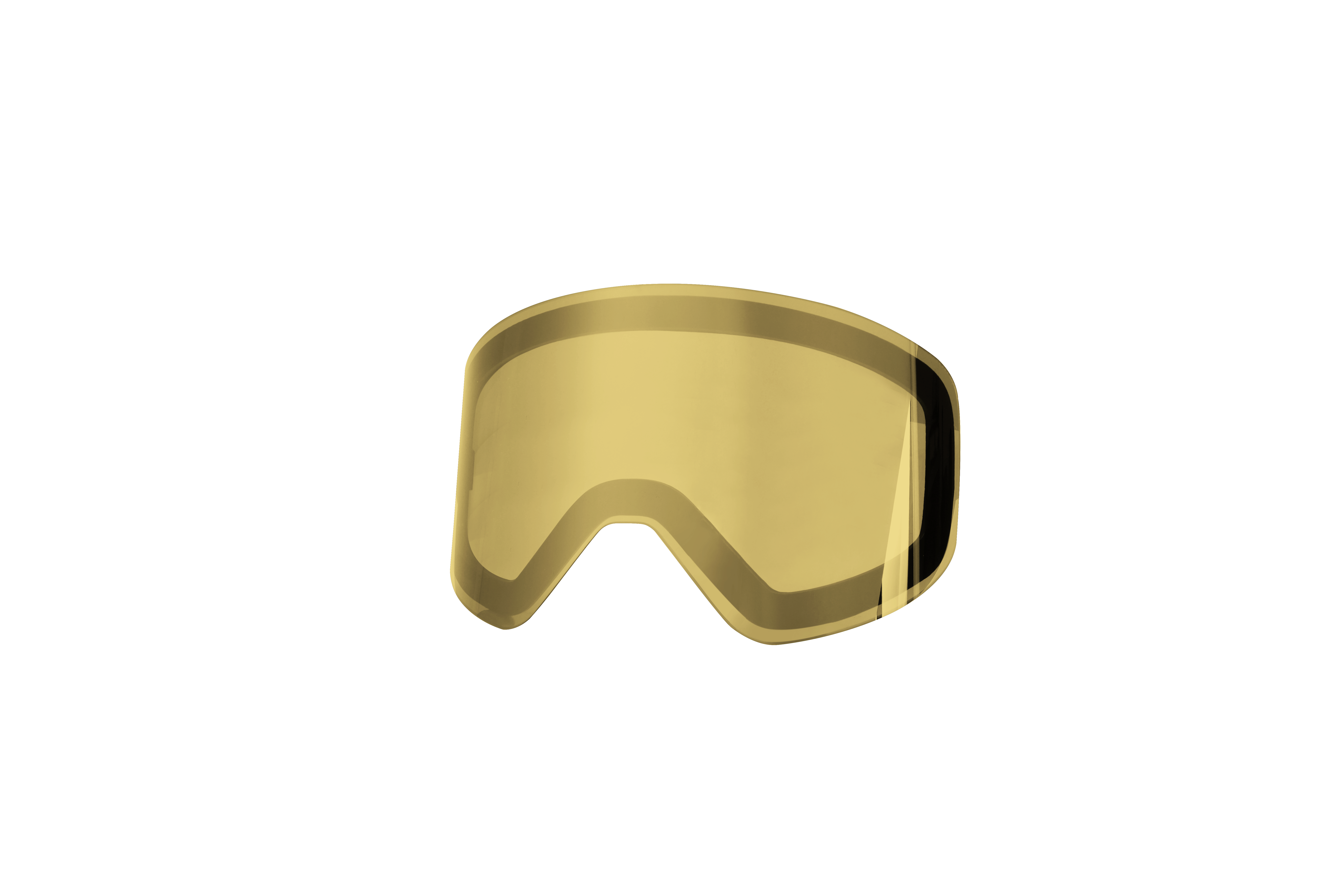 gele lens voor skibril