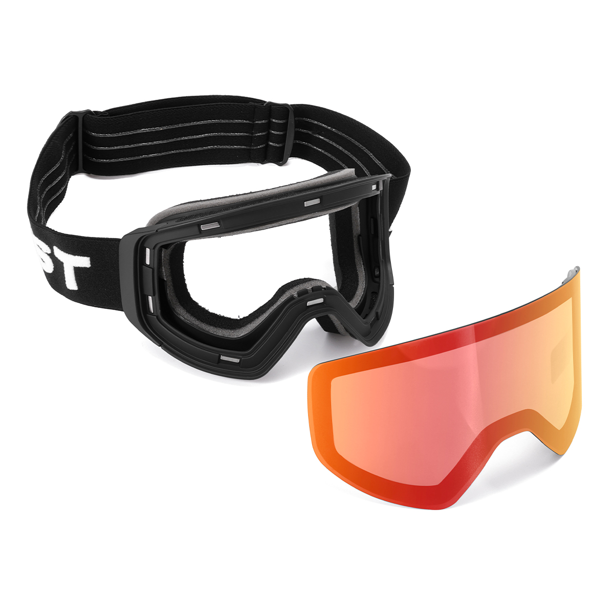 Gust Creator Pro Red – 7 skibril met magnetische rode lens