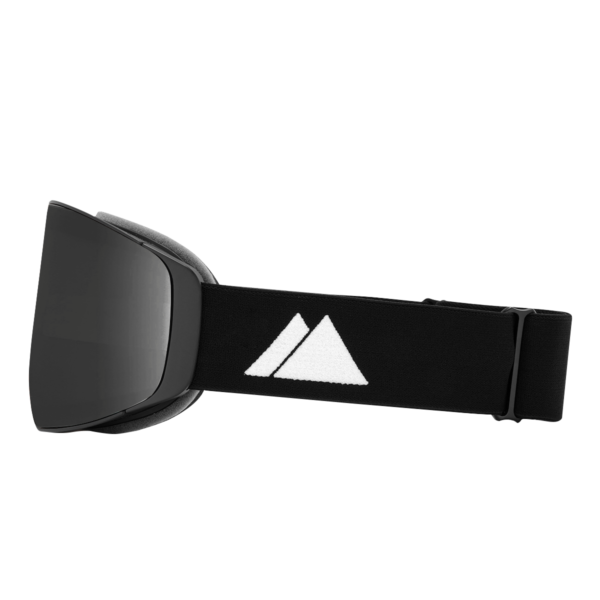 skibril met grijs zwarte lens voor mooi weer