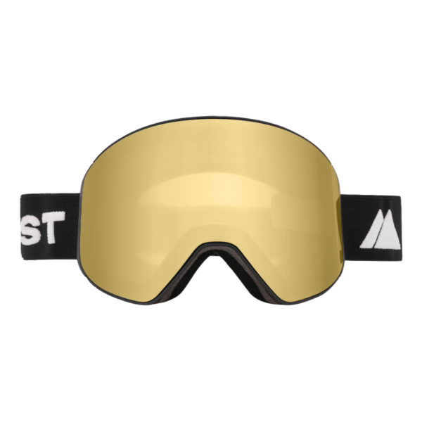 skibril met gele lens voor slecht weer