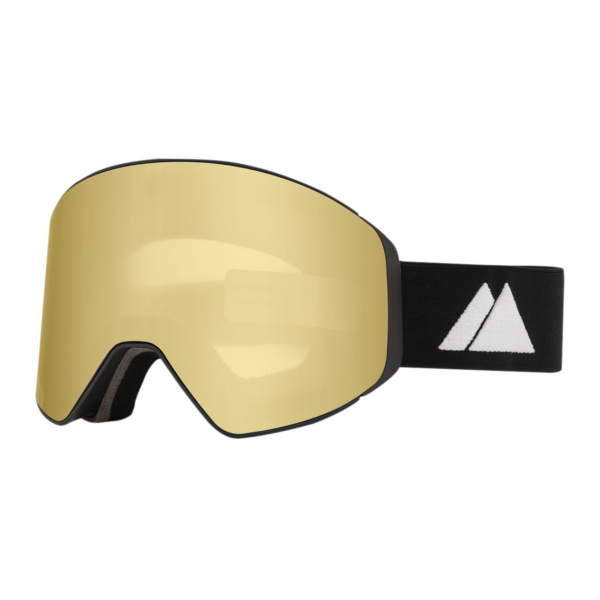 skibril met gele lens voor slecht weer