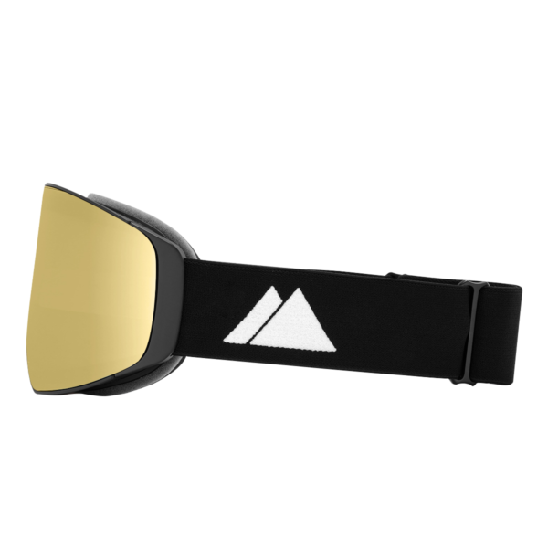 skibril met gele lens voor slecht weer